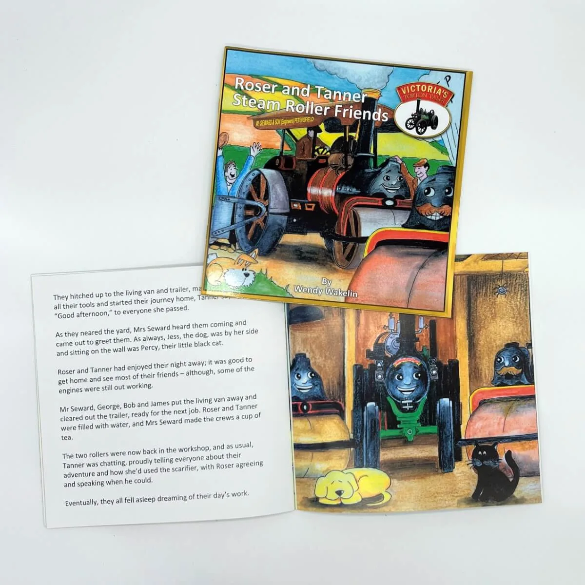 Roser and Tanner Steam Roller Friends - Victoria's Torton Tales